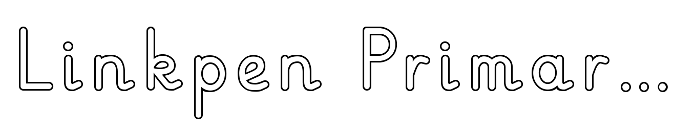 Linkpen Primary Print Outline Regular